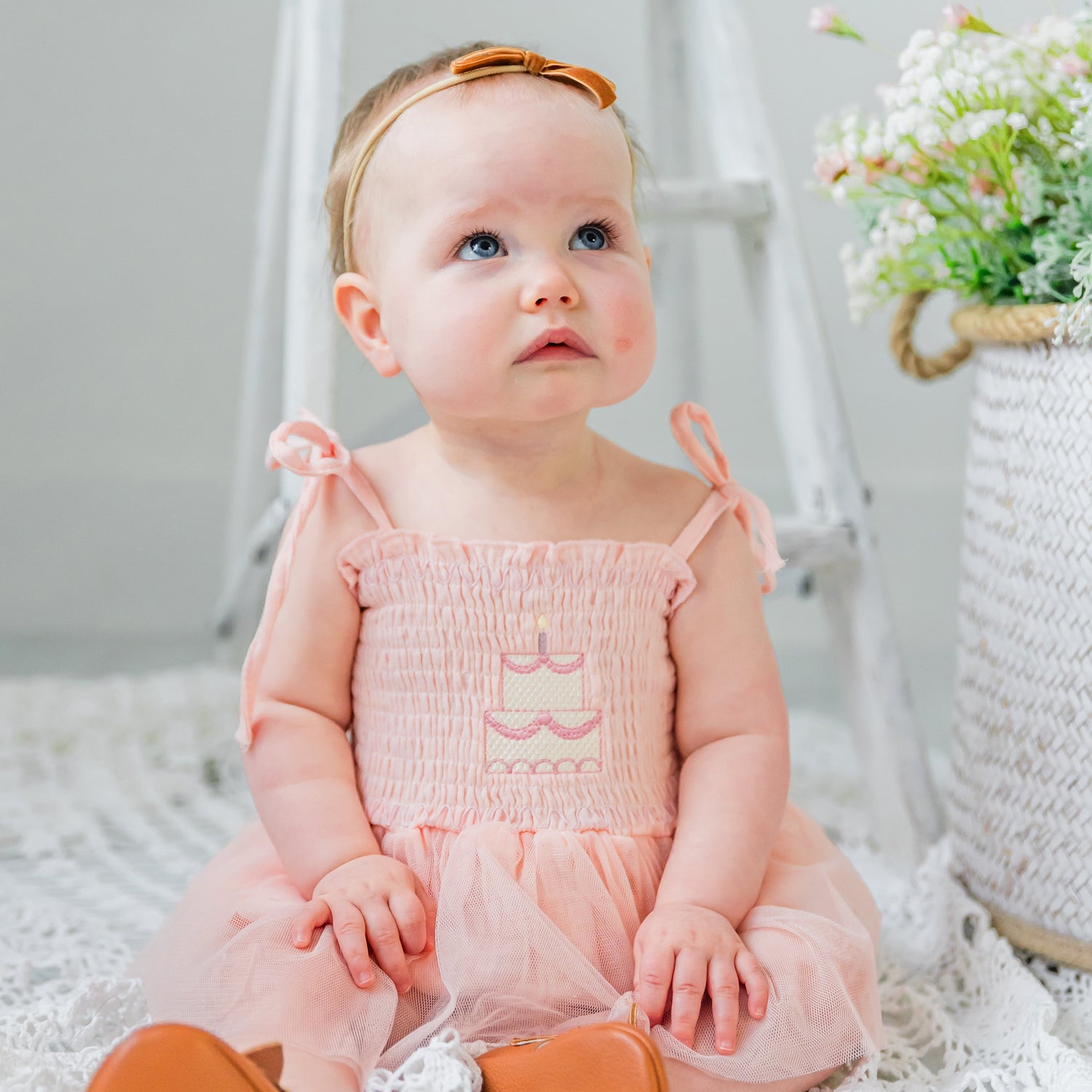 🌼 Embroidered Rompers