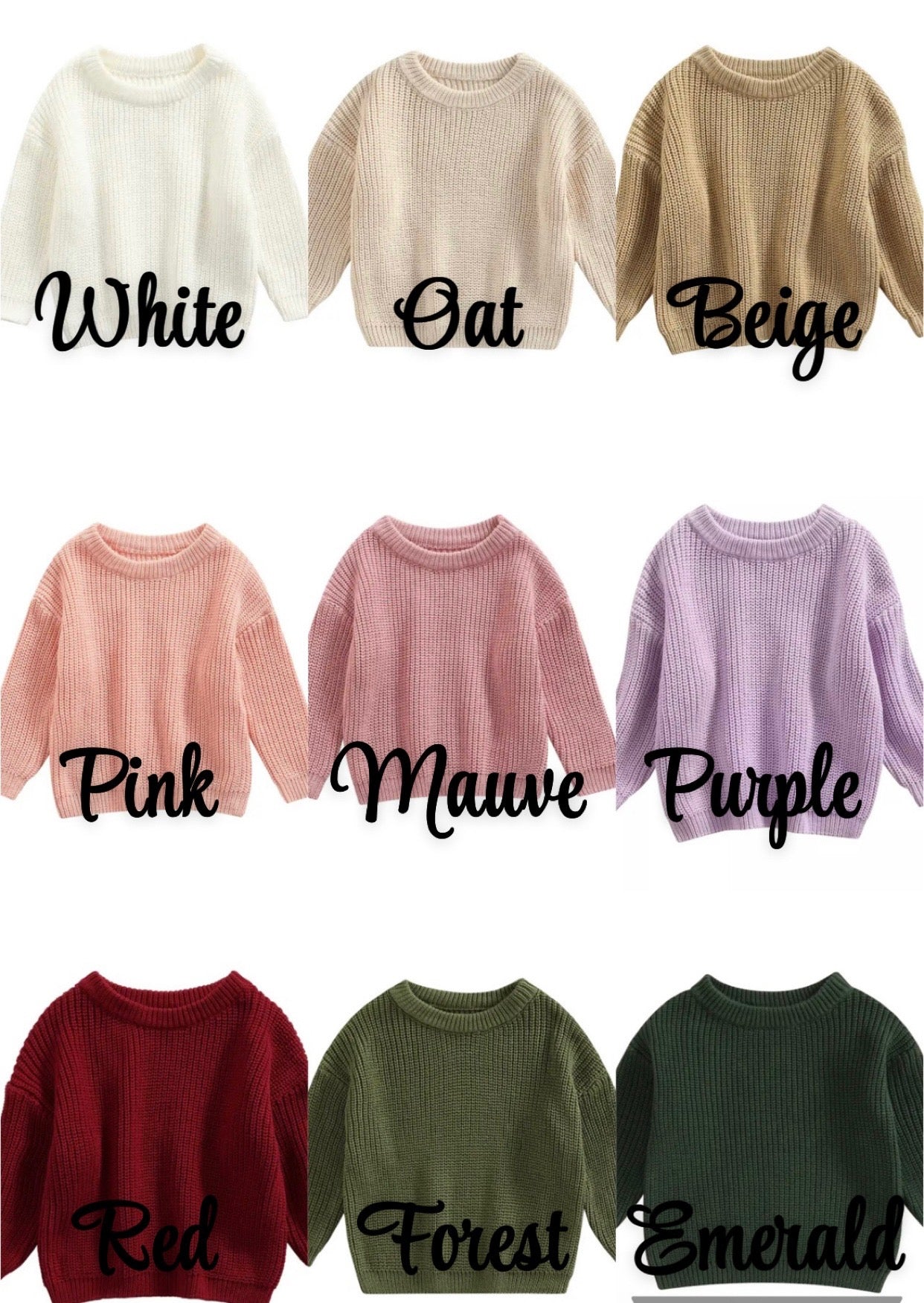 Custom Varsity Block Sweater - Kids Game Day Outfit