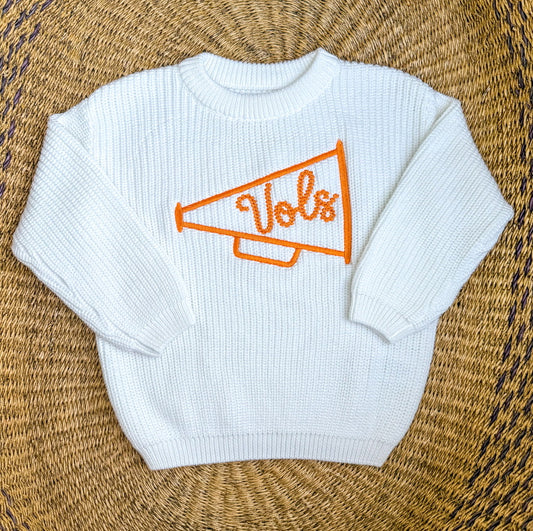 Custom Tennessee Vols Megaphone - Girls Game Day Outfit
