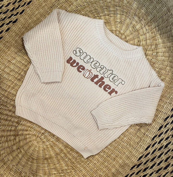 Sweater Weather - Kids Fall sweater