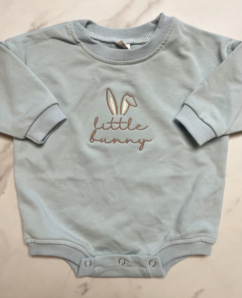 Custom Little Bunny Onesie - Kids Easter Outfit