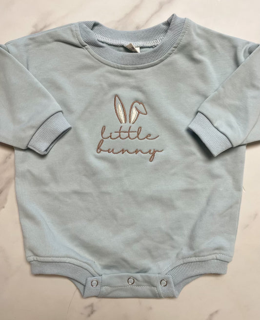 Custom Little Bunny Onesie - Kids Easter Outfit
