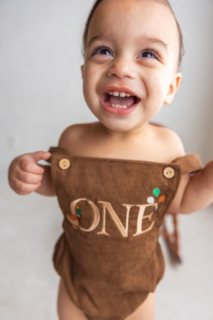 Duck ONE Romper - Kids First Birthday Outfit