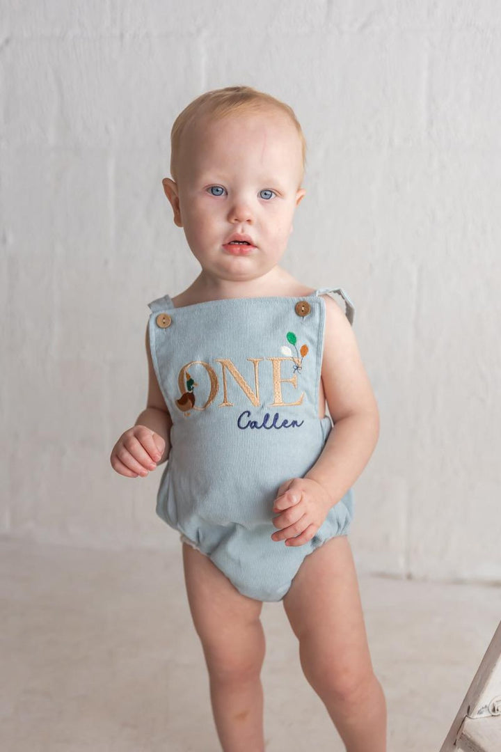 Duck ONE Romper - Kids First Birthday Outfit