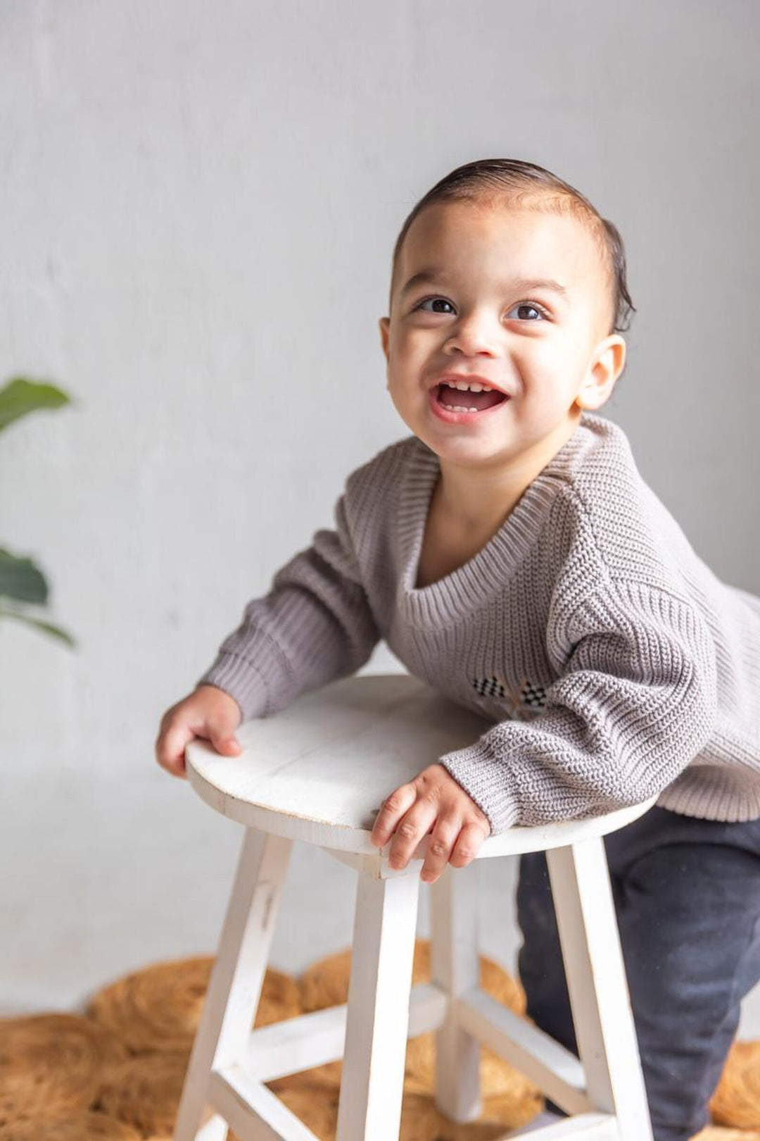Fast One First Birthday Sweater - Race Car Theme Birthday Outfit Boy