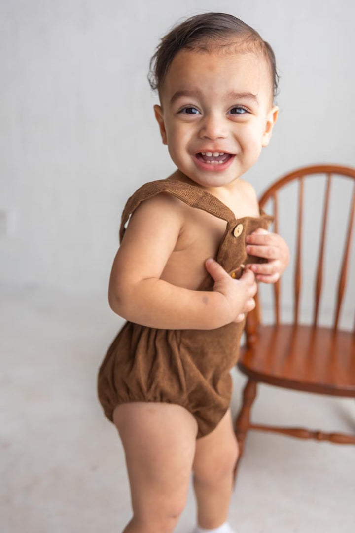 Golden Year First Birthday Romper - Goldendoodle Cake Smash Outfit