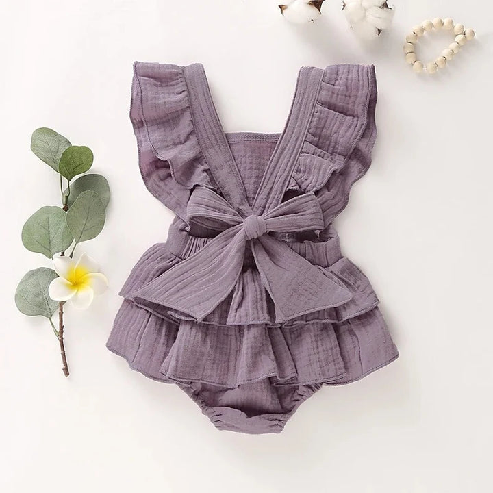 Berry First Strawberry Romper - Girls First Birthday Outfit
