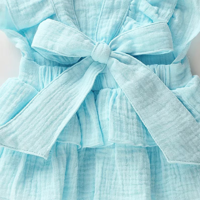 Butterfly One Romper - Girls First Birthday Outfit