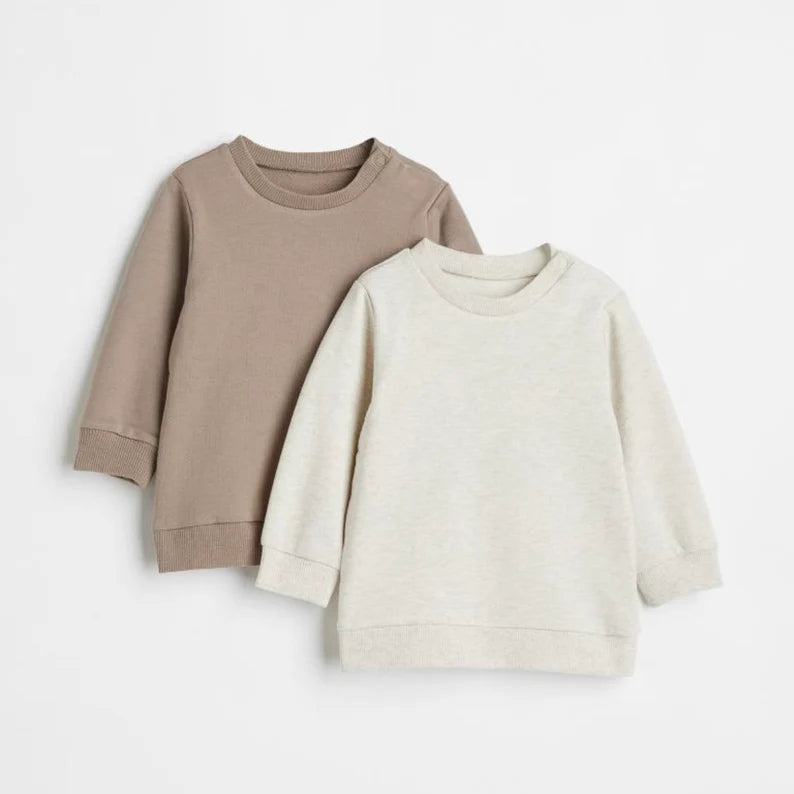 Custom Delicate Floral Monogram Sweatshirt - Kids Personalized Outfit