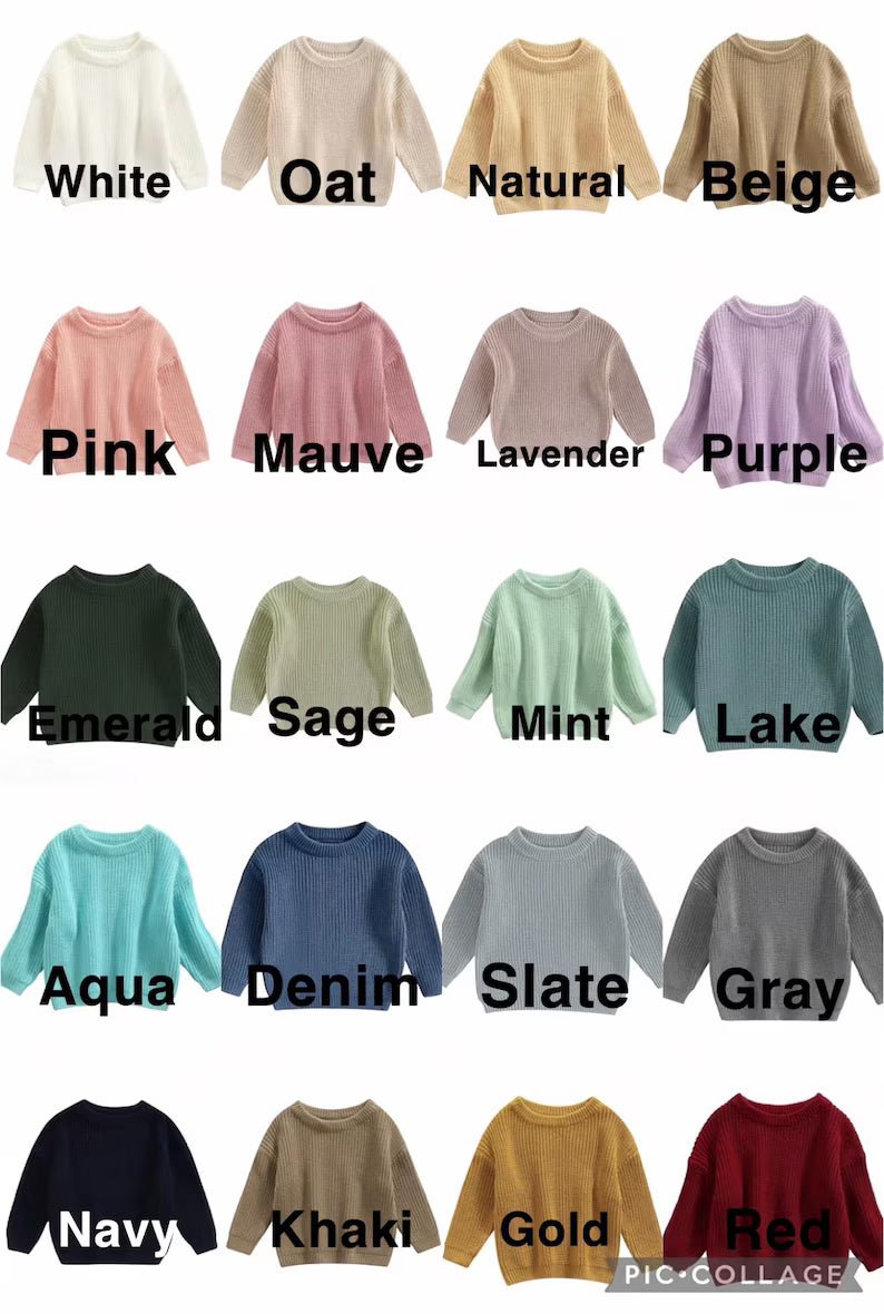Golf ONE Sweater - First Birthday Outfit